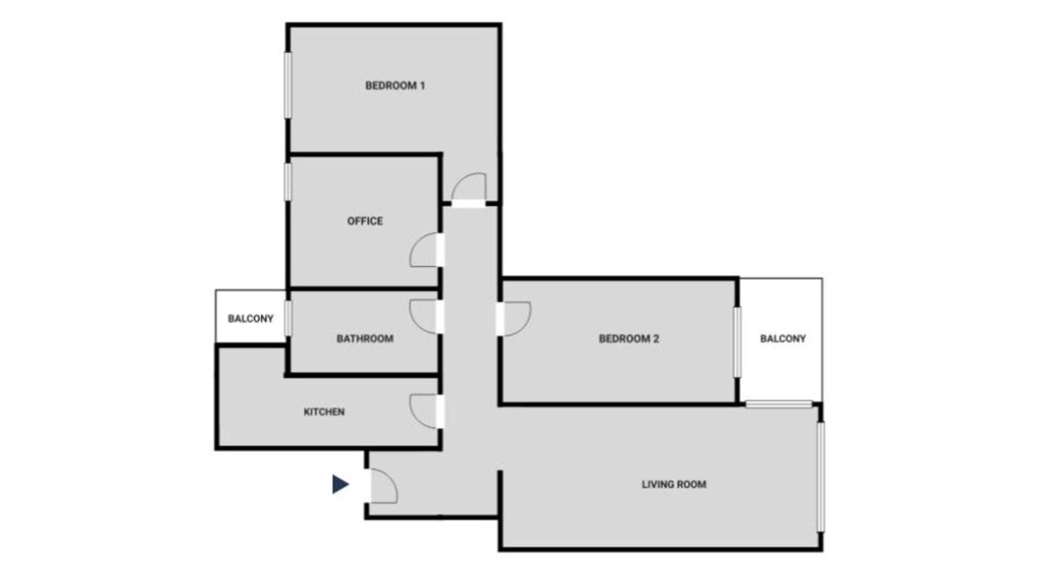 Apartment Olimpica Del Poblenou 3br W Balcony Bcn-70 *